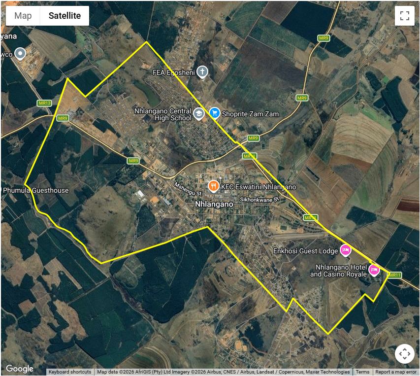 Nhlangano Boundaries